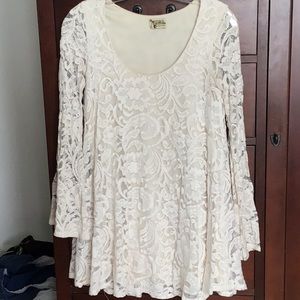 Bohemian lace dress